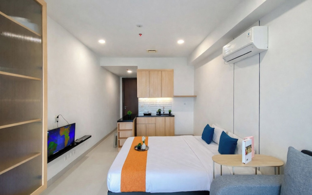 Enjoy Living Studio Apartment At Saffron Noble Next To Mall