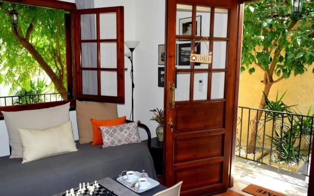 House Inside Garden