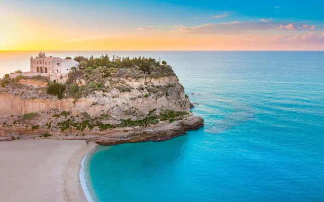 15min From Tropea Sea View Studio In Briatico
