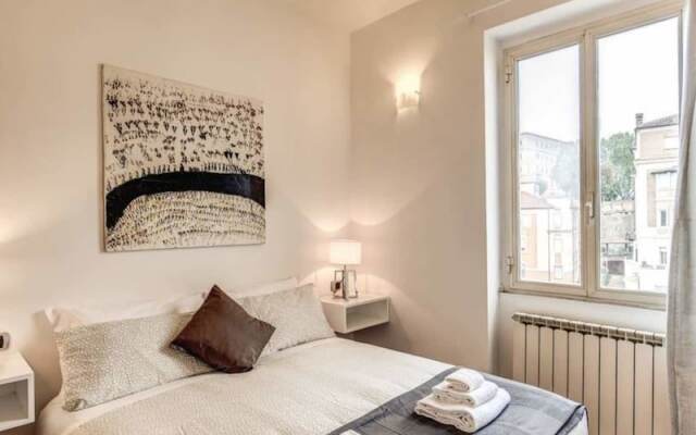 Attic terrace with St Peter's Dome View