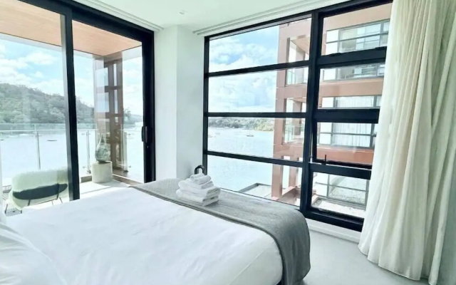 Catalina Bay 2BR w Balcony Views by Zodiak Stays – Guest Rooms – North Auckland