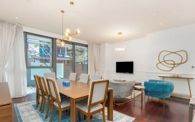 2BR in City Walk with Direct Pool Access