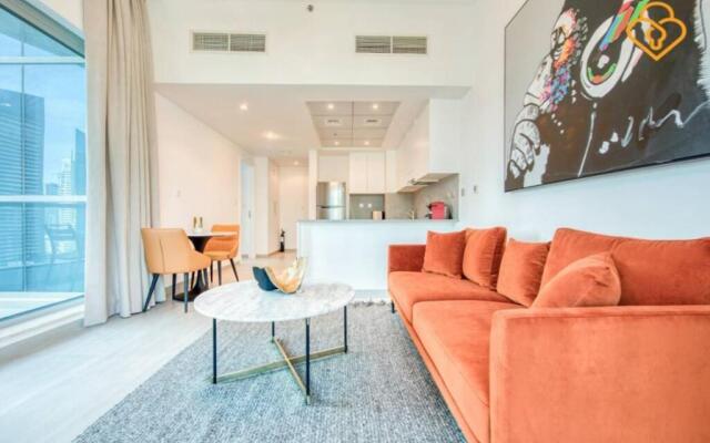 Keysplease Magnificent views of Bay Central, Dubai Marina