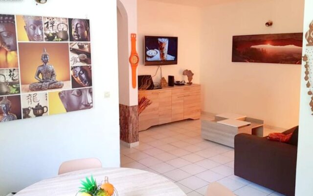 House with 2 Bedrooms in Le Gosier, with Furnished Garden And Wifi - 3 Km From the Beach