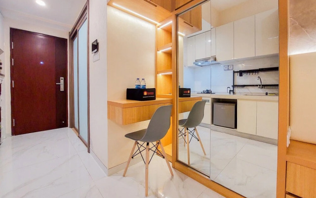 Homey And Best Choice Studio Apartment Sky House Bsd