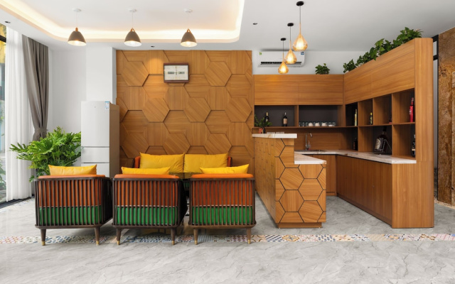 Khue Le Bleu Villa- Flamingo Hai Tien – Lobby – Hoang Hoa