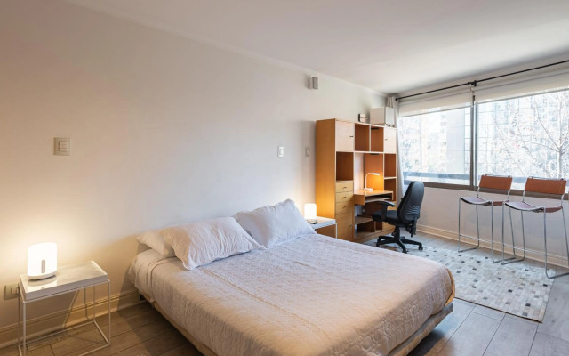 Vitacura Zen 2BR W/ Parking, Wifi, Gym & Mall