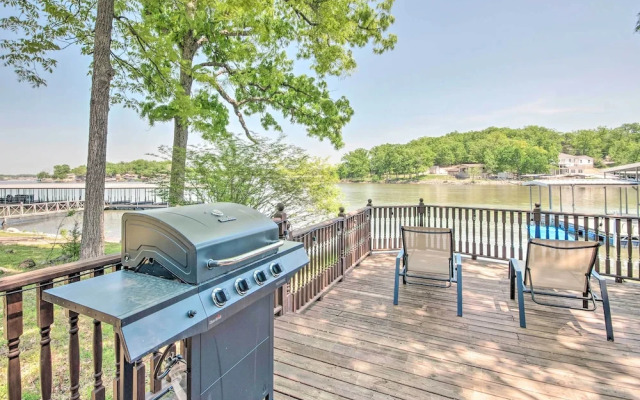 Private Dock: Home on Lake of the Ozarks