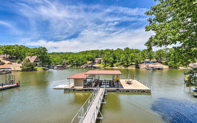 Waterfront Home w/ 3 Decks on Lake of the Ozarks!