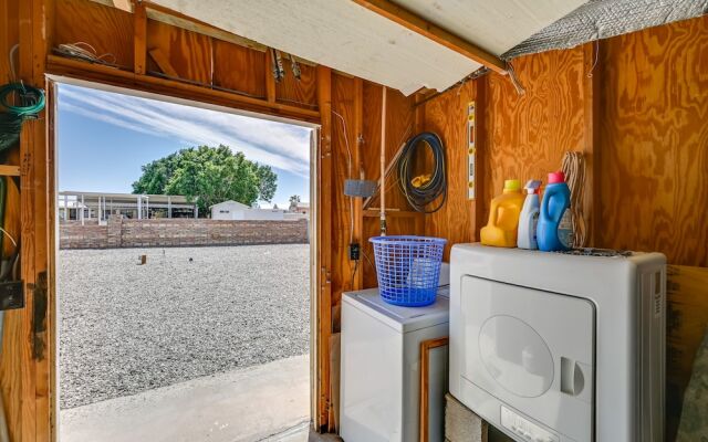 Pet-friendly Vacation Rental in Yuma With Grill!