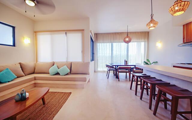 Casa Astral Eco Luxury Holbox Island - Sunset and Ocean View with Rooftop Pool (steps from the beach)