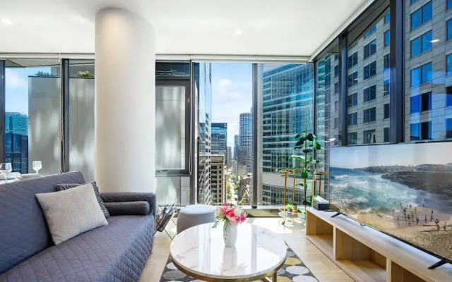 Metawise Sydney CBD Luxury Cozy 2bed Apartment