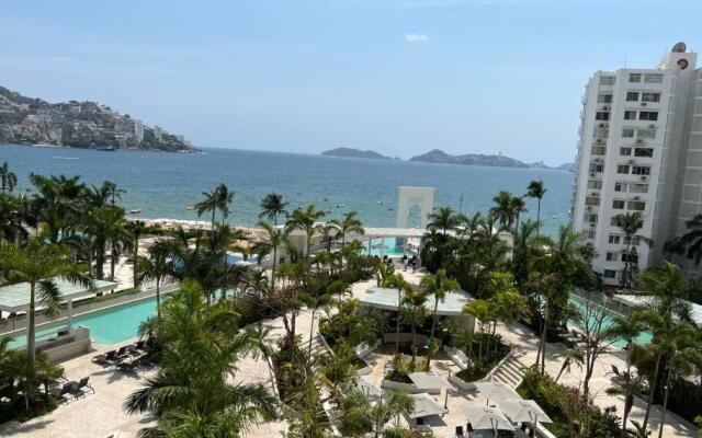 Hermoso apartamento con Vista Mar y Alberca en Aca