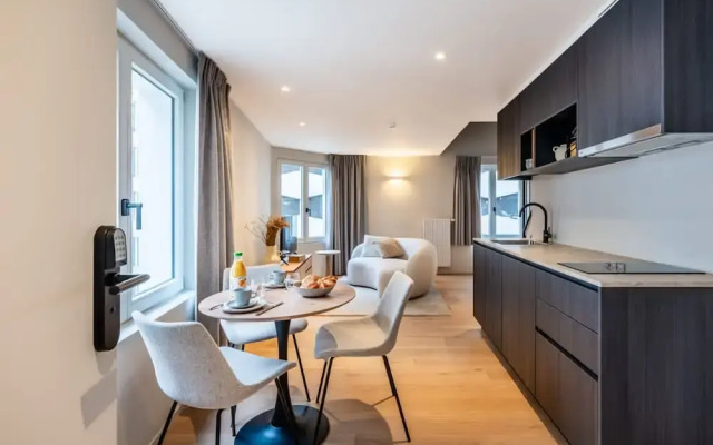 Stylish Duplex Studio With Premium Materials in Ghent City Center