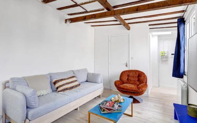 Chic 1BR Steps from Montorgueil