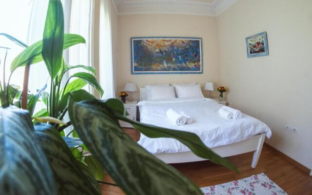 Crown apartment with garden view