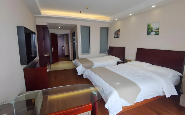 GreenTree Inn Taizhou Jingjiang Jiangping Road Shanghai City Business Hotel – Guest Rooms – Taizhou