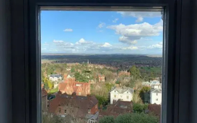 Spacious town house with great view