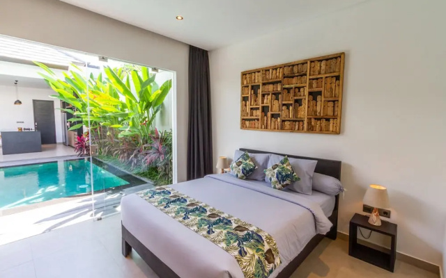 Villa Lys by Alfred in Bali - Charming 3BD Villa w Pool View Near Berawa Beach – Guest Rooms – Tibubeneng