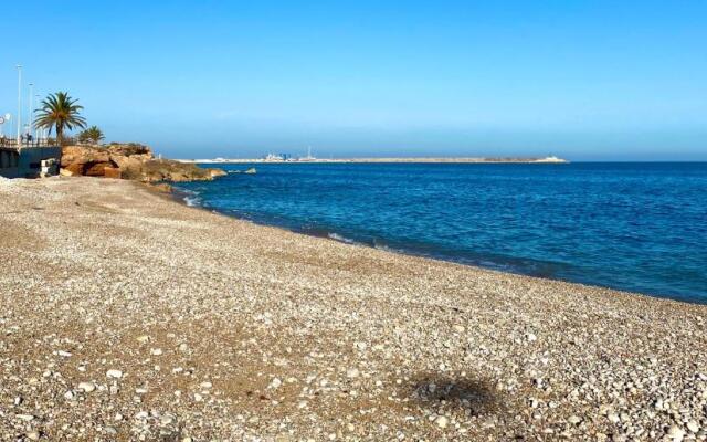 Apartamento con piscina a 350 metros de la playa
