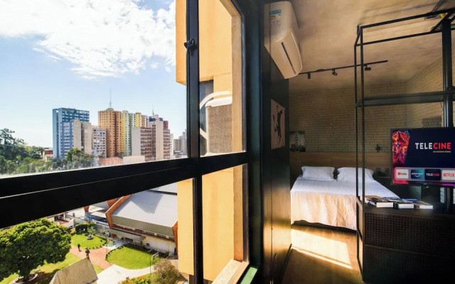 Apto Londrina Flat Hotel 704, 43 m2 , luxe, c jacuzzi