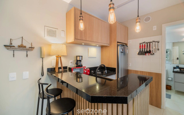 Apto moderno e confortável perto da praia JSR112