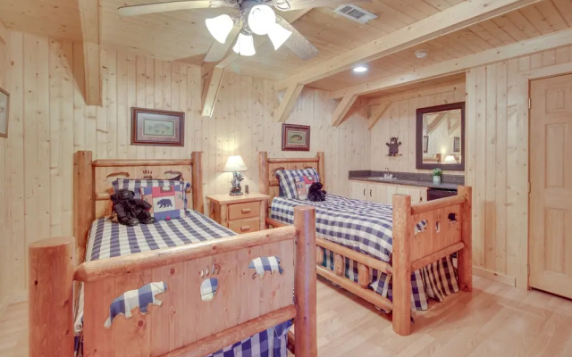 Riverfront Cabin w/ Wraparound Decks & Fire Pit!