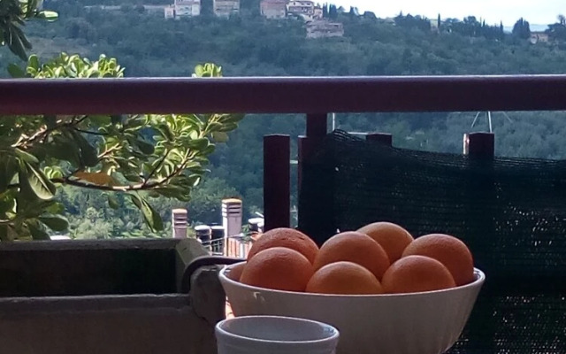 casa con vista a perugia