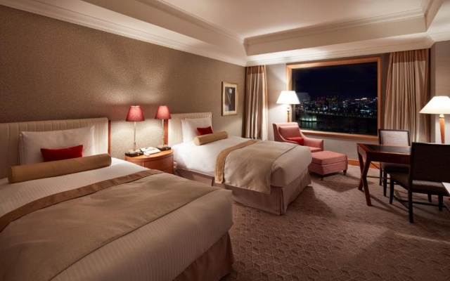 Executive Floor Rainbow Bridge Side Deluxe Twin room (트윈 침대 2개) 사진 3