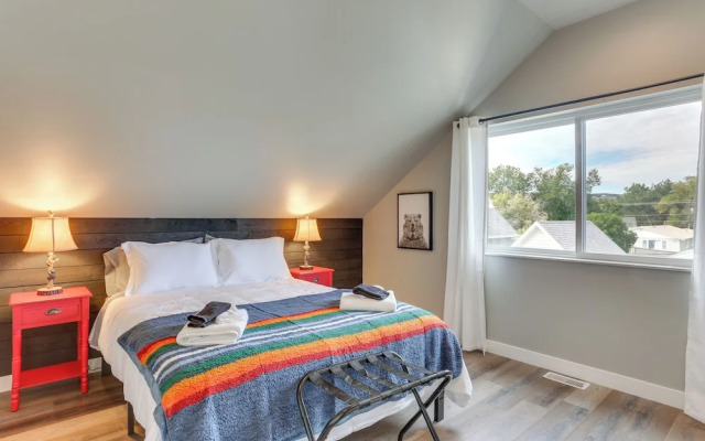 Spacious, Rustic Spearfish Home: Walk to Downtown!