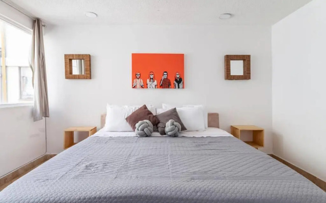 Condesa, Depto 2 recamaras.