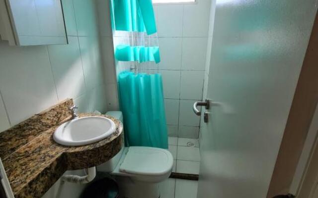 Grande Apartamento 2/4 beira-mar