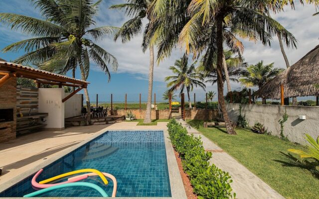 Maravilhosa casa pé na areia em Itamaracá