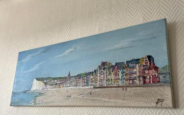 Le Front de mer - studio lumineux esplanade Mers