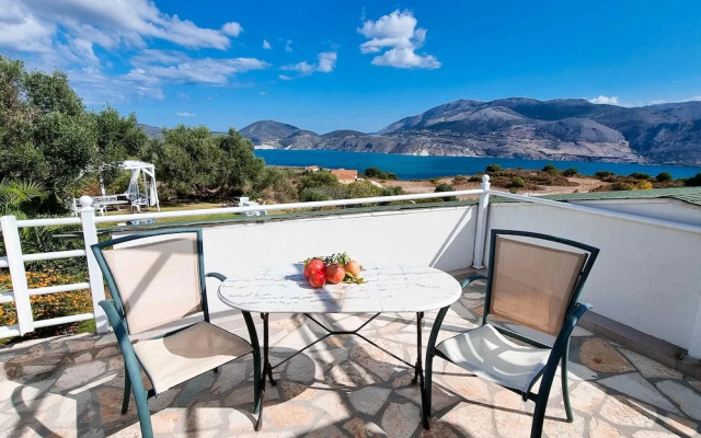 Cozy Superior Seaview Nest - Kefalonia Garden Gem