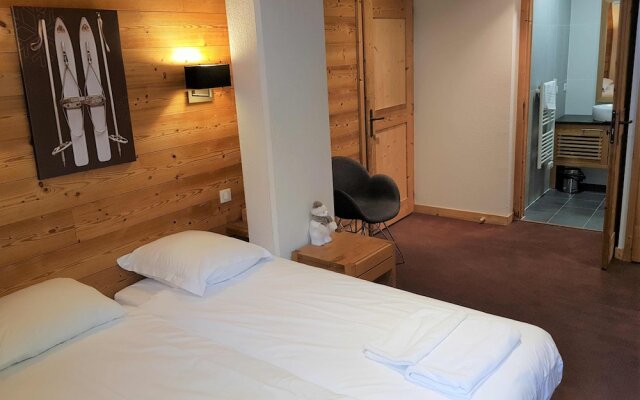 Calme nature ski à Vallorcine Mont Blanc