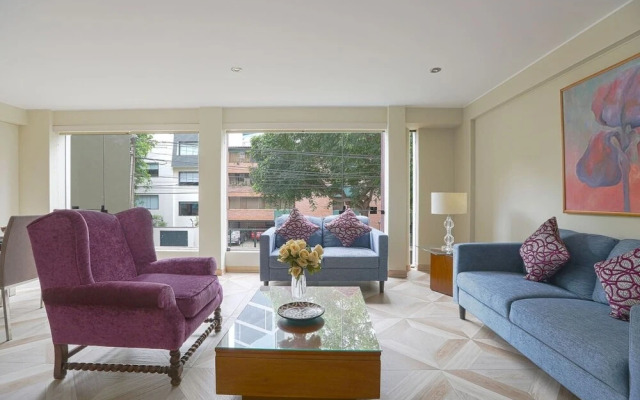 Lujoso y encantador dpto en Miraflores centro
