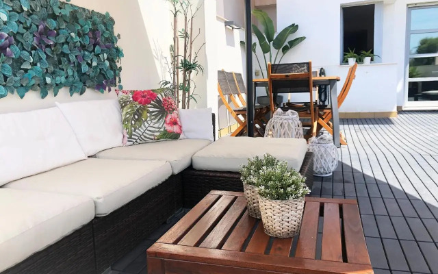 Gran terraza Muchavista San Juan Alicante