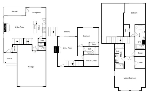 3br W/ Balconies, Hot Tub & Views - Near Gondola 3 Bedroom Townhouse