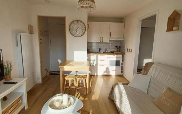 T2 cosy/balcon sud ouest/300m-mer/Villers sur Mer