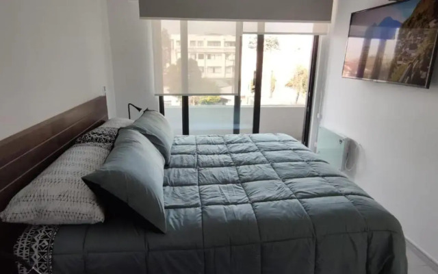 Edificio Curitiba, Apartamento nuevo y céntrico 1B 1D