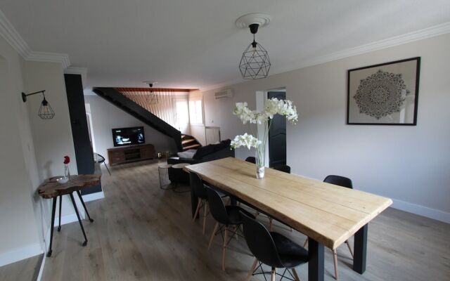 Apartement 120m with garden in a villa