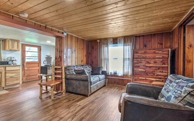 Lakefront Minocqua Cabin w/ Dock & Fire Pit!