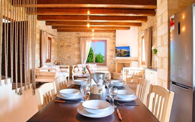 Cretan Sunrise Villa with Heated Pool