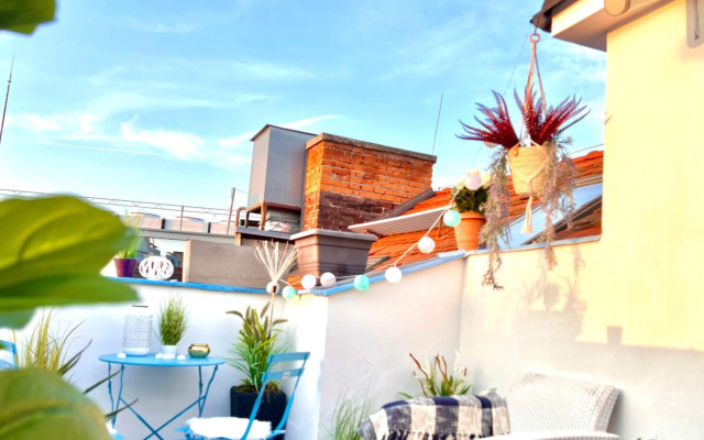 Duplex 2 with quiet terrace on Wenceslas Square