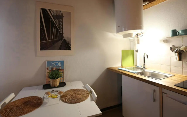 Charming Studio Centre Ville De Lyon