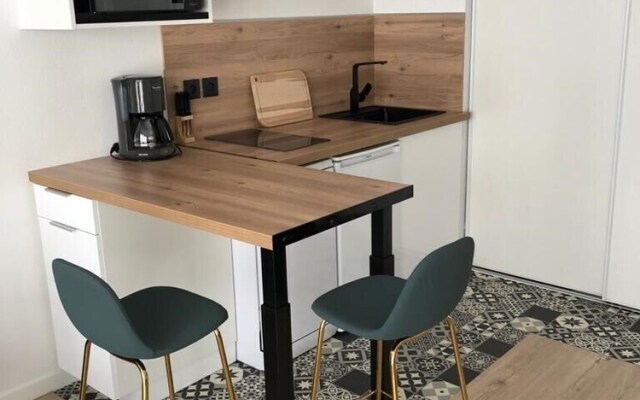 T2 Palais de la Mer parking plage à 100m