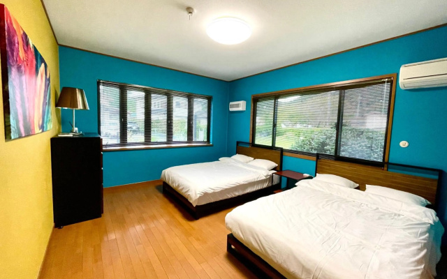 Yumigahama Beach House & BBQ 弓ヶ浜海水浴場至近の貸切別荘116平米 – Guest Rooms – Minamiizu