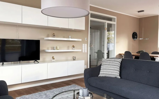 Modernes Apartment über den Dächern von Osnabrück