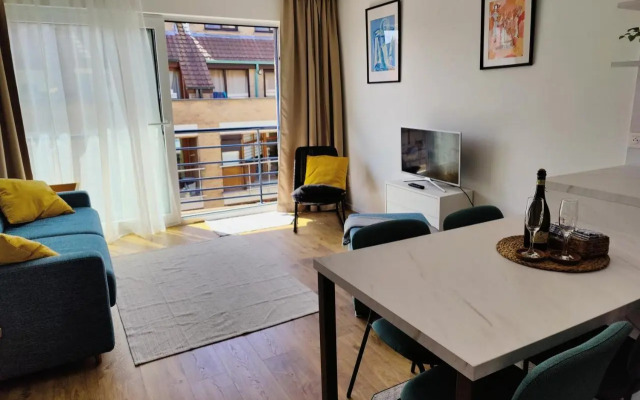 Nieuw modern appartement vlakbij strand